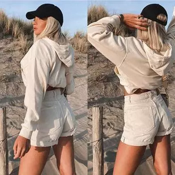 Белая кепка с париком из 12-дюймовой шапочки