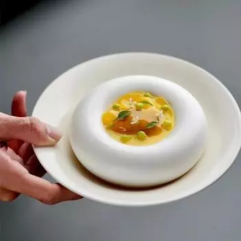 Белая керамическая обеденная тарелка, тарелка для стейка в западном стиле, десертные тарелки, фруктовница, поднос для закусок, салатница, диск для сашими, тарелки для суши