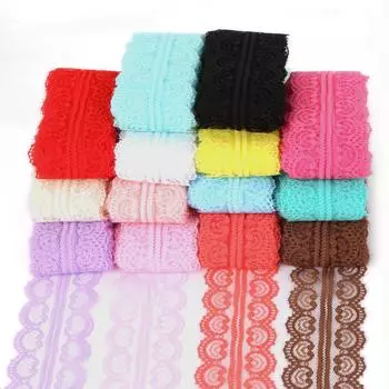 Белая кружевная лента, ремесленные изделия, вышитая сетка, кружевная отделка, тканевая лента, аксессуары для шитья своими руками чёрный