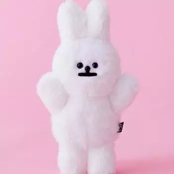 Белая кукла Brabbit из Line Friends