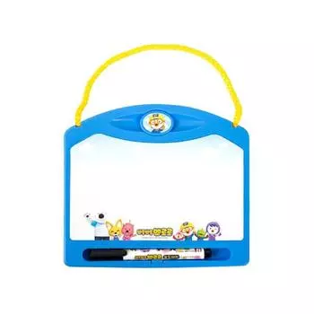 Белая мини-доска Pororo (синий), корейские игрушки