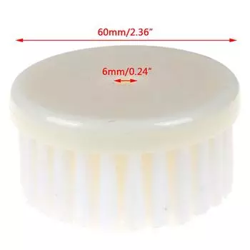 Белая мягкая дрель с электроприводом для чистки ковров автомобиля, поверхностей ванны, чистки тканевого дивана, ковров, кожаного салона красный