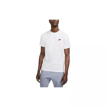 Белая мужская футболка Nike Sportswear Club AR4997-100 XL