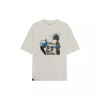 Футболка Air Jordan x Travis Scott x Fragment Design белая мужская, топы DJ0619-133 M