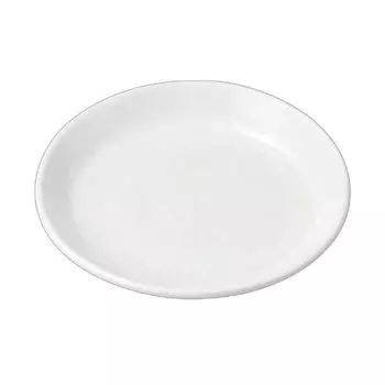 Белая песочная тарелка Средняя тарелка 5.0 [16.32.5см]