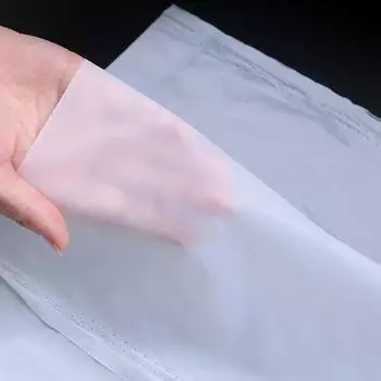 Белая шелковая сетка нейлоновая ткань для самостоятельного шитья одежды мелкая сетка микронная фильтрующая сетка ткани с высокой устойчивостью к растяжению сетчатые ткани 1x1 meter