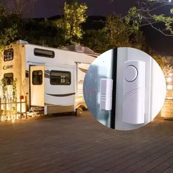 Белая сигнализация охранная система Advanced Sensor Alarm Беспроводная охранная сигнализация охранная защита белый