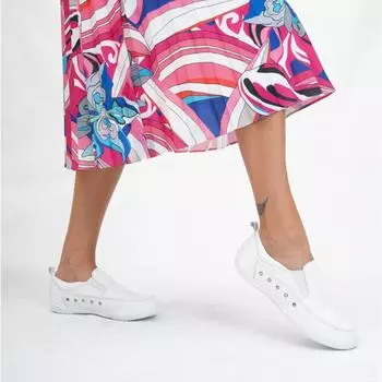 Белая женская кожаная повседневная обувь из натуральной кожи