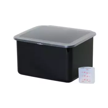 Belca Japanese Rice Bottle for System Kitchen Rice Box 11 Capacity 11kg Width 33 x Depth x Height Measuring Cup Included Sealed 30.3 19.3cm