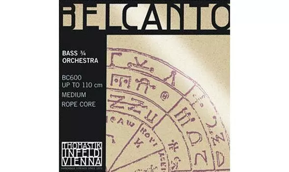 BELCANTO double bass string solo tuning Fis line BC64S