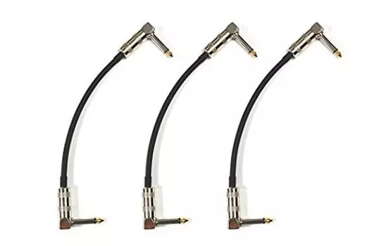 Belden BELDEN 9395 20 см соединительный кабель с L-образным штекером комплект из 3 шт.