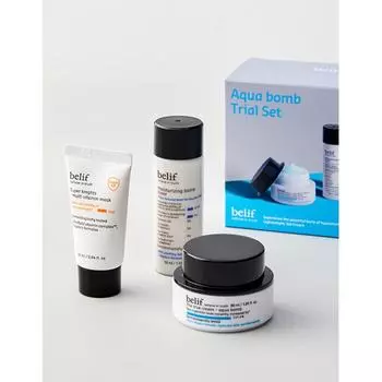 belif Aqua Balm 30 мл пробный набор + 50 мл тоник + 25 мл витаминная маска