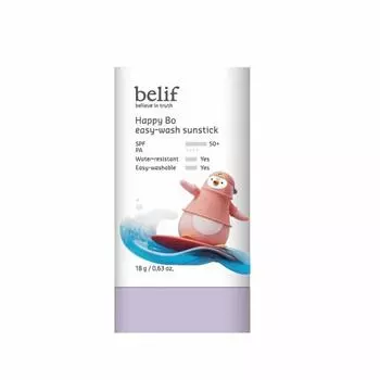 belif Happy Bo Easy Wash Солнцезащитный стик 18г