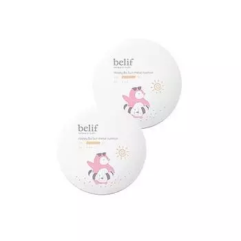 BELIF Happy Bo Sun Metal Cushion SPF39 PA +++ 15 г * 2 шт.