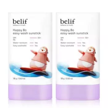 Belif Happy Boy Easy Wash Sun Stick 18gx2,, 18g, 2