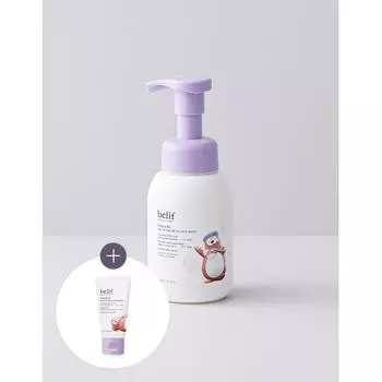 belif Новый Happy Bow Top Toe All In One Wash 300 мл + Happy Bow Face Body Emulsion 20 мл