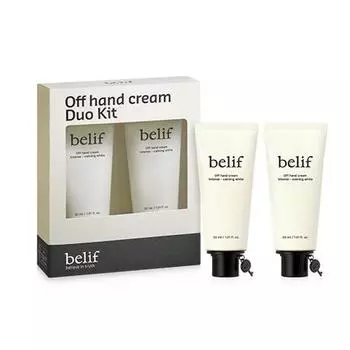 belif OFF hand cream calming white 30ml double plan, Korean cosmetics