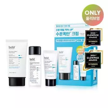 belif План True Cream Aqua Bomb 50 мл+25 мл (+тонер 50мл), Корейская косметика [Single item] 50ml