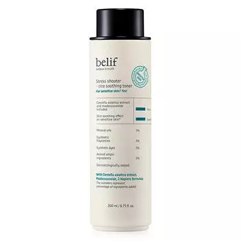belif Stress Shooter Cica Soothing Toner, 200ml, 1 unit 1 PCS