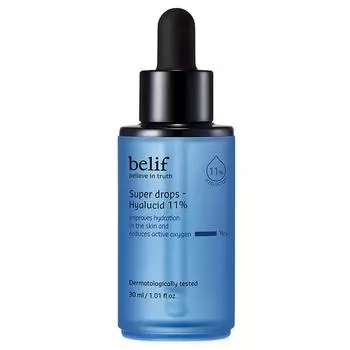 Belif Super Drops Hyaluceed 11%, 30мл, 1 шт. 1 PCS