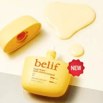 Belif Super Drops Мультивитаминный солнцезащитный крем 50 мл SPF50+ PA++