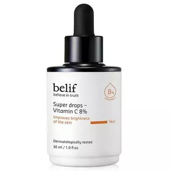 Belif Super Drops Витамин С 8%, 30мл, 1 шт. 1 PCS