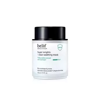 BELIF Super Knights Очищающая успокаивающая маска 75 мл