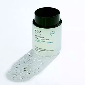 belif Super Knights Soothing Mask 75мл, Корея популярная взрывная косметика