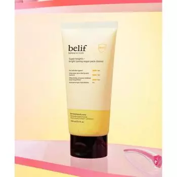 Belif Super Nights Bright Toning Vegan Pack Cleanser 150ml NONE