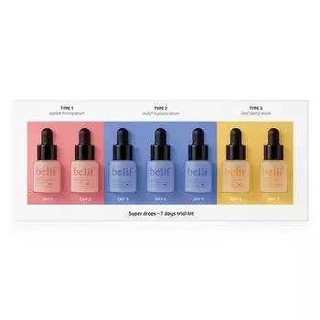 belif Набор пробных наборов Superdrops 7DAYS