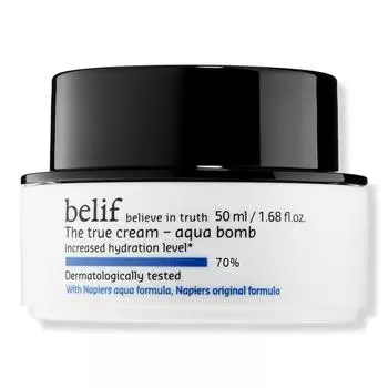belif The True Cream Aqua Bomb Увлажняющий увлажняющий крем со скваланом, 1,69 унции