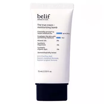 [belif] The True Cream Увлажняющая бомба (Тип трубки) 75мл
