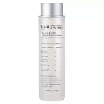 belif the white decoction осветляющий тоник