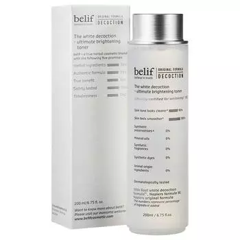 belif The White Decoction Ultimate Brightening Toner, 200 мл, 1 упаковка