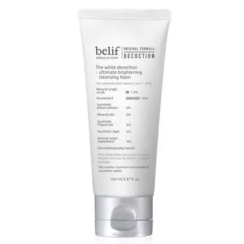 Belif The White Decoction Ultimate Осветляющая очищающая пенка, 1 упаковка, 100 мл 1 PCS