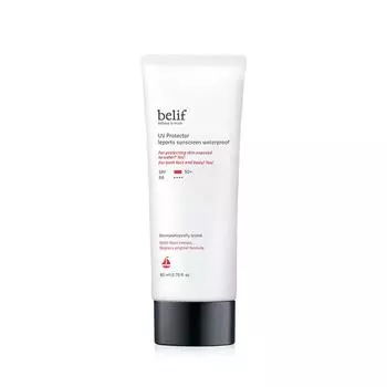 Belif UV Protector Leports Солнцезащитный Водостойкий 80мл (SPF50 +) 1 PCS