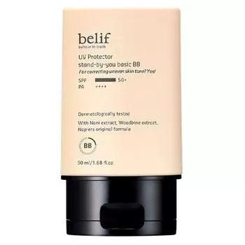 Belif UV Protector Stand By You Basic BB Cream SPF50+ PA++++ 50ml, 1 piece