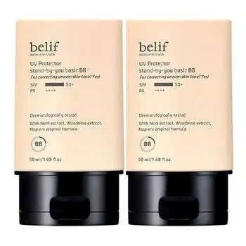 Belif UV Protector Stand By You Basic BB Cream SPF50+ PA++++ 50ml, 2 pcs.