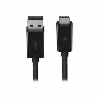 BELKIN Cable USB to A Black USB-C 3.1 Type-C [Item] чёрный