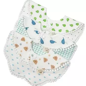 Bell Baby двухсторонний нагрудник для малышей, комплект из 3 предметов, D, 1 комплект
