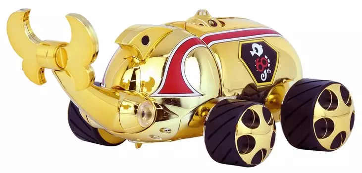 Bell Fine Time Bokan Time Mekabuton 60th Limited Metallic Color Scale Color Coded Plastic Model BP015 Ver. 1/100 золотой
