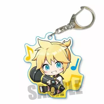 Bell House Hatsune Miku Kagamine Len Gyugyutto Акриловый брелок Акрил
