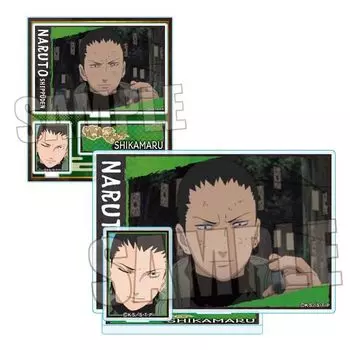Bell House NARUTO Shippuden Memories Acrylic Stand Shikamaru Nara W110 x H125mm Acrylic Approx.