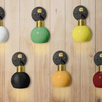 Bell Vanity - Освещение ванной комнаты - 1 лампа Vanity - Светильник - Настенный светильник с бра - Настенный светильник (Один свет, несколько цветов)