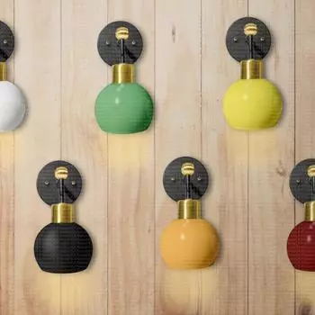 Bell Vanity - Освещение ванной комнаты - 1 лампа Vanity - Светильник - Настенный светильник с бра - Настенный светильник (Один свет, несколько цветов)