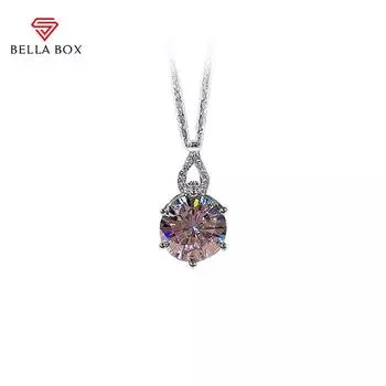 BELLA BOX классические женские ожерелья с подвесками, ювелирные украшения, подарок для свадебной вечеринки белый