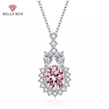 BELLA BOX кулон ожерелье несколько цветов модные свадебные помолвочные украшения зелёный