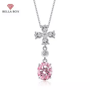 BELLA BOX Lucky Clover ожерелье многоцветные модные свадебные помолвочные украшения синий