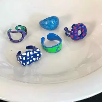 BELLA BOX Модное индивидуальное детское забавное милое кольцо с изображением монстра-кошки, подходящее для женских повседневных модных украшений для вечеринок Adjustable Opening