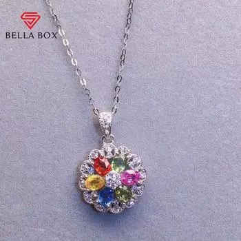 Bella Box новый кулон ожерелье для женщин очаровательная свадебная цепочка для помолвки женские подарки